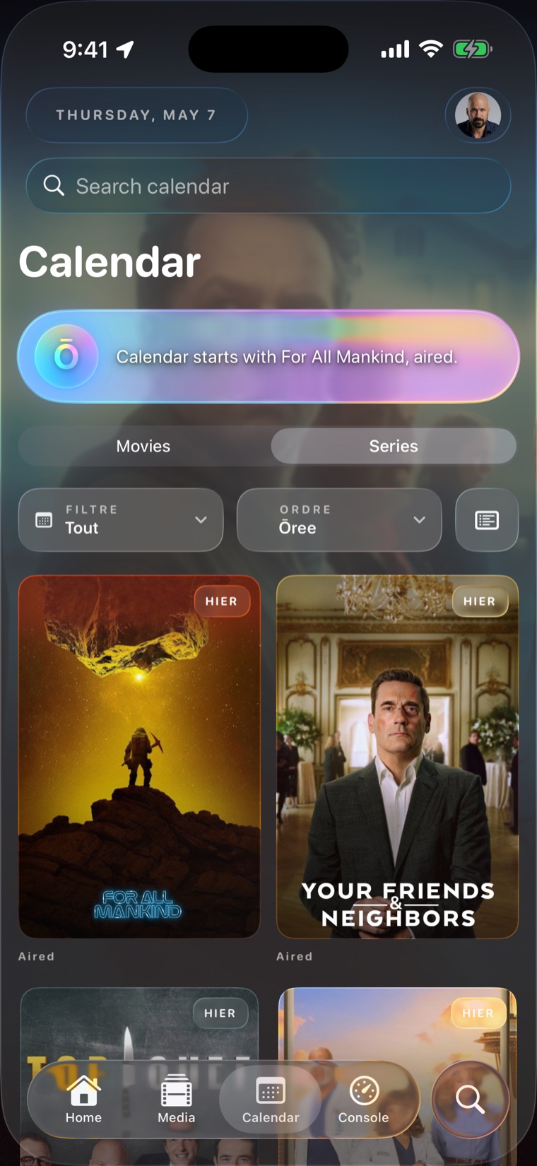 Ōree episode detail screen for For All Mankind